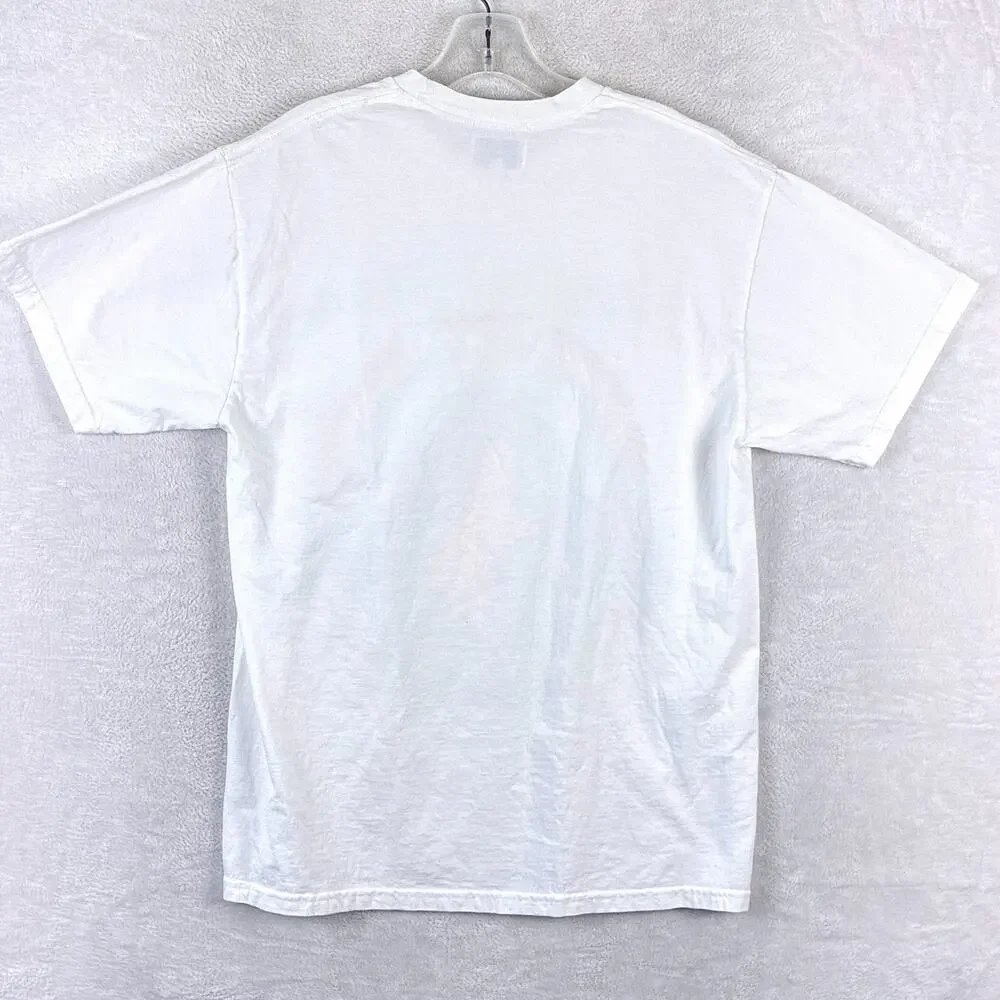 Diamond Cross Ranch Jackson Hole Wyoming TShirt Men L Multicolor Western Cowboy - Picture 3 of 6
